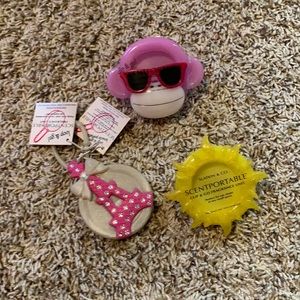 Scentportable new holders Bath & body works. Set of 3